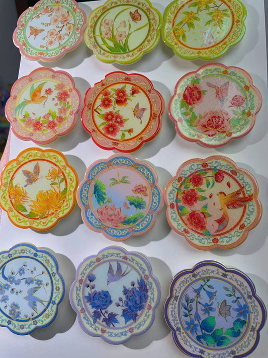 [Joyce’s custom made] Chinese painting plate