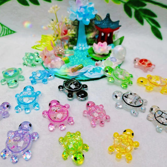 [Joyce’s Custom made] glittery Turtles